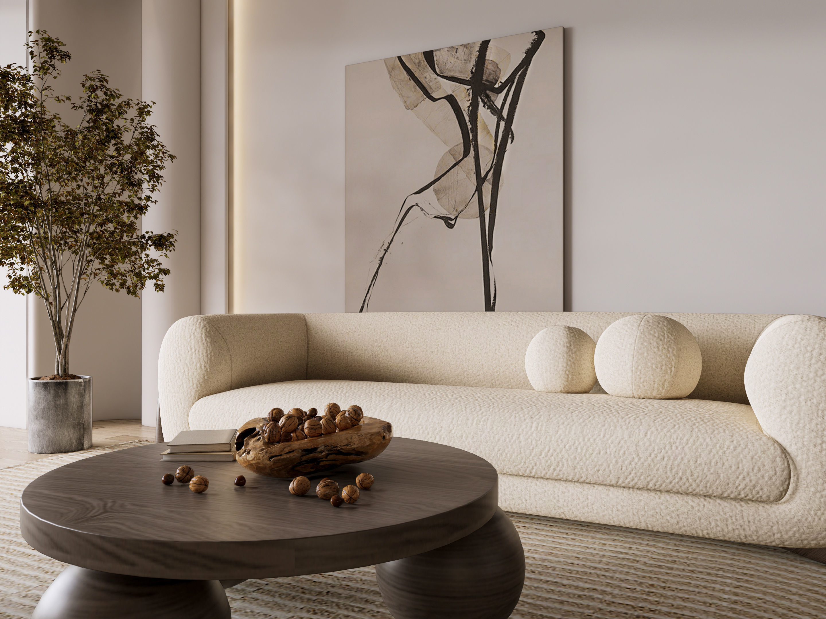 Living room 52 3D model_8