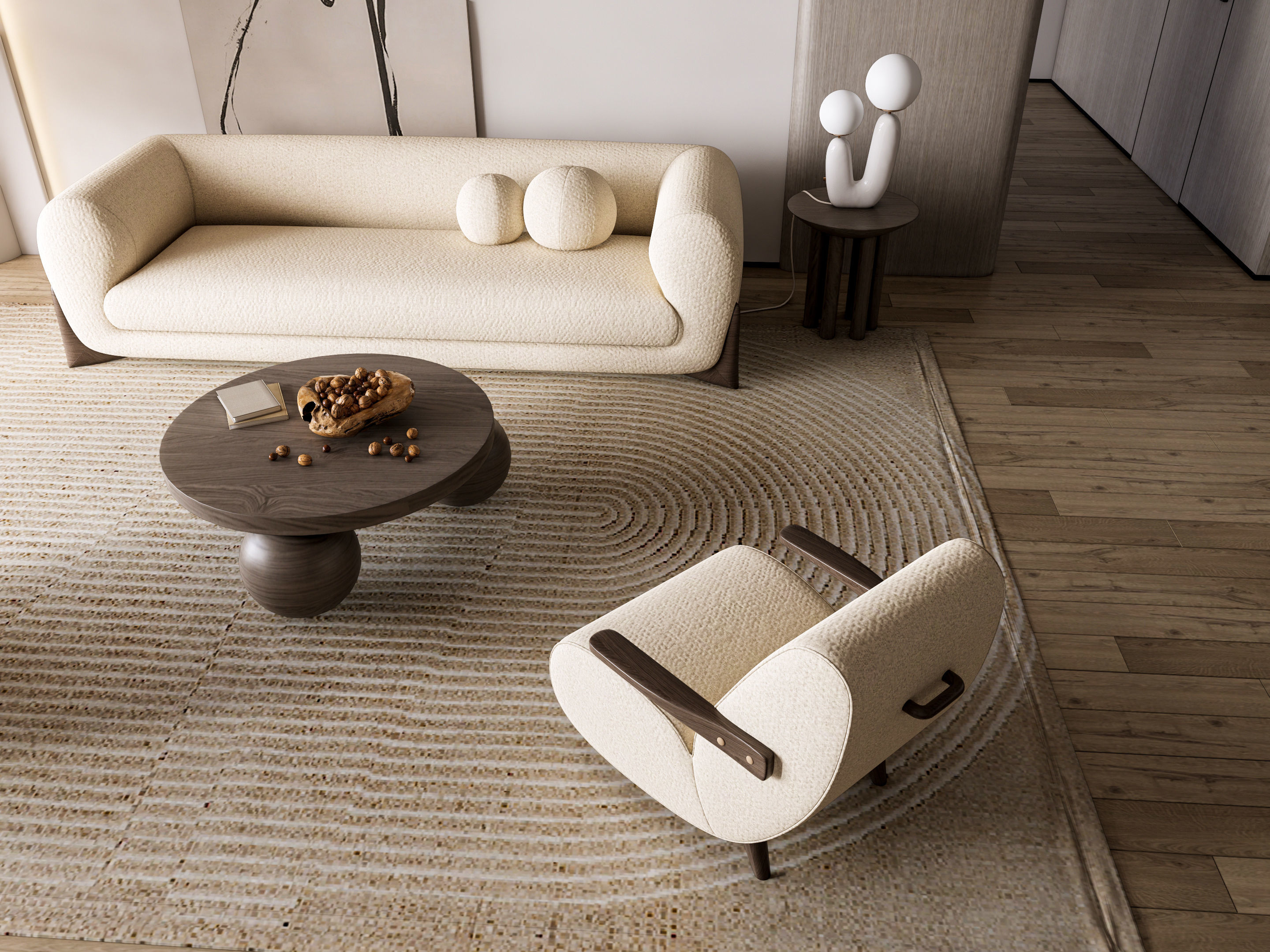 Living room 52 3D model_9