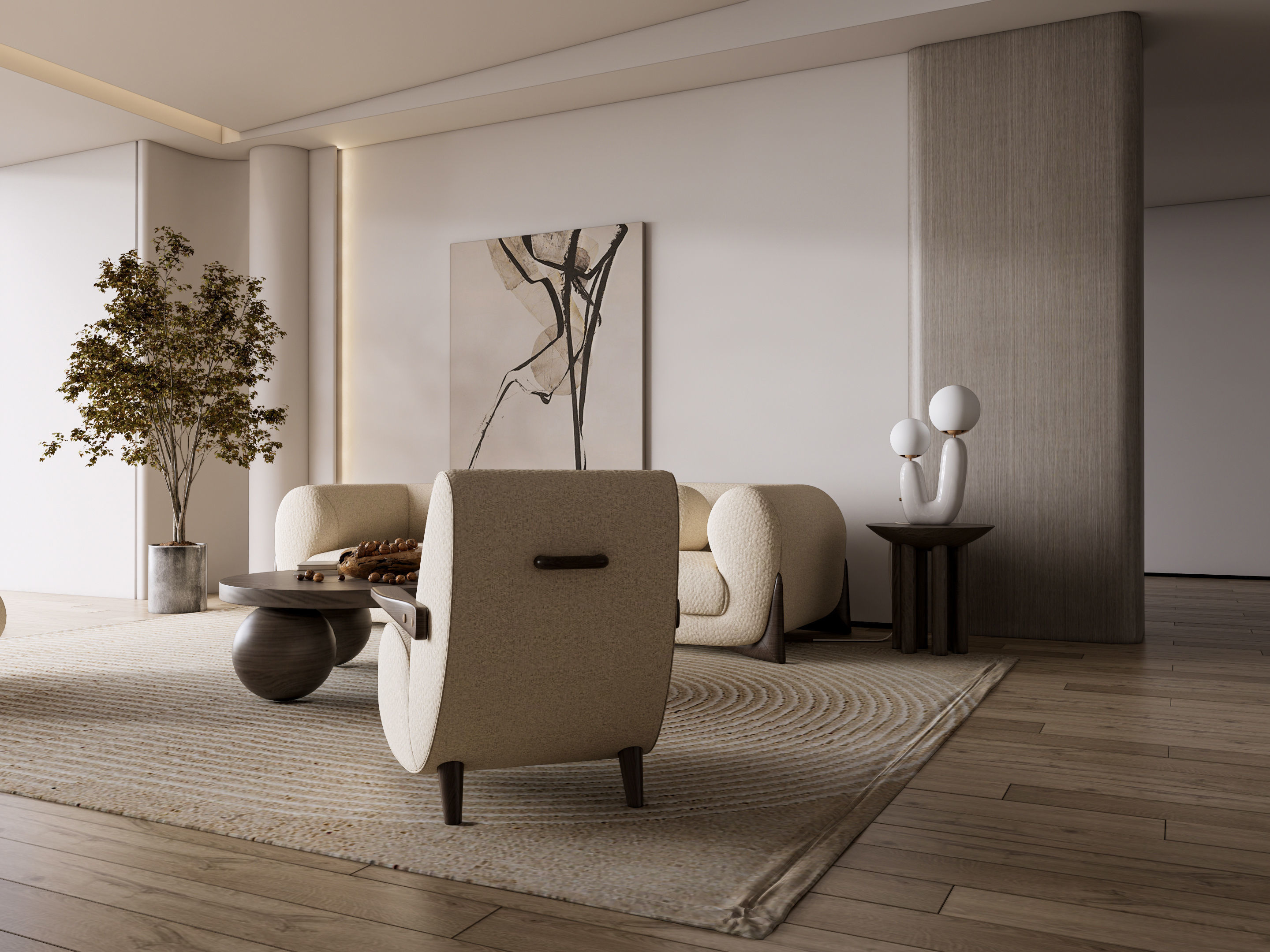 Living room 52 3D model_7