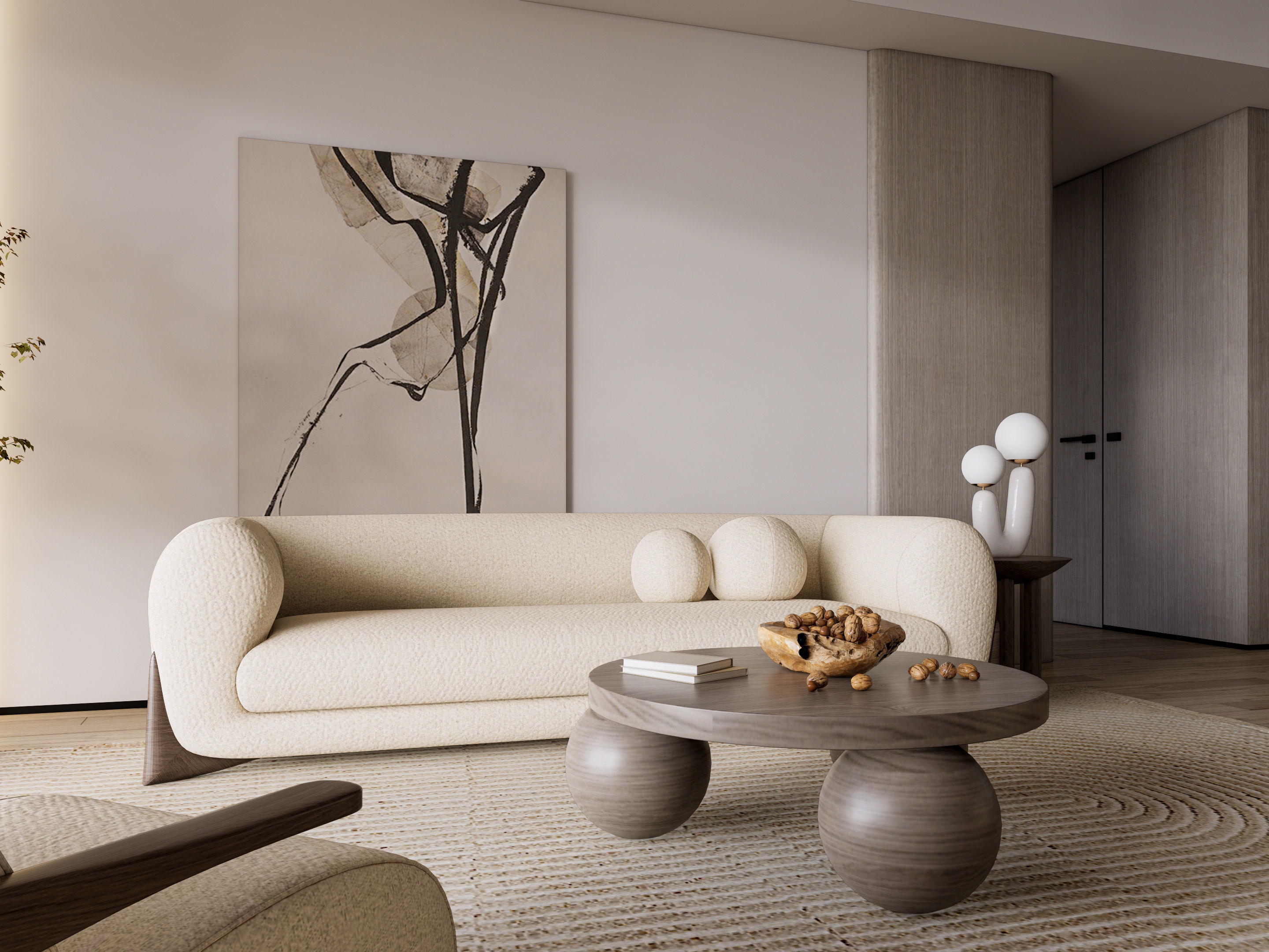 Living room 52 3D model_2
