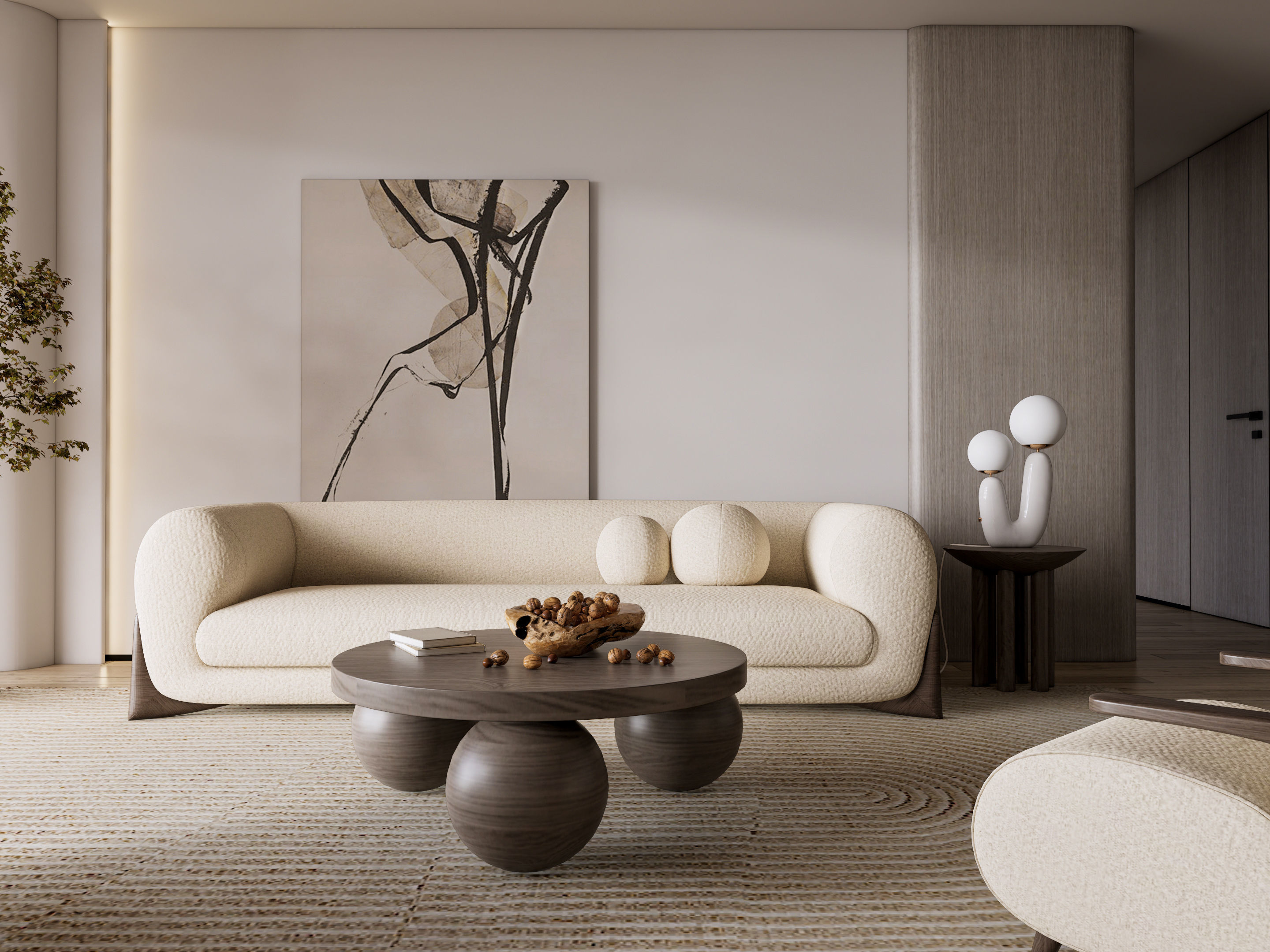 Living room 52 3D model_3