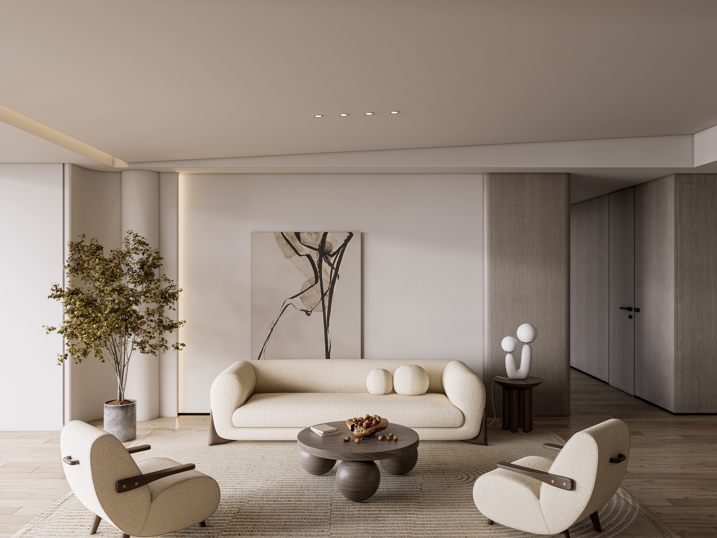 Living room 52 3D model_13