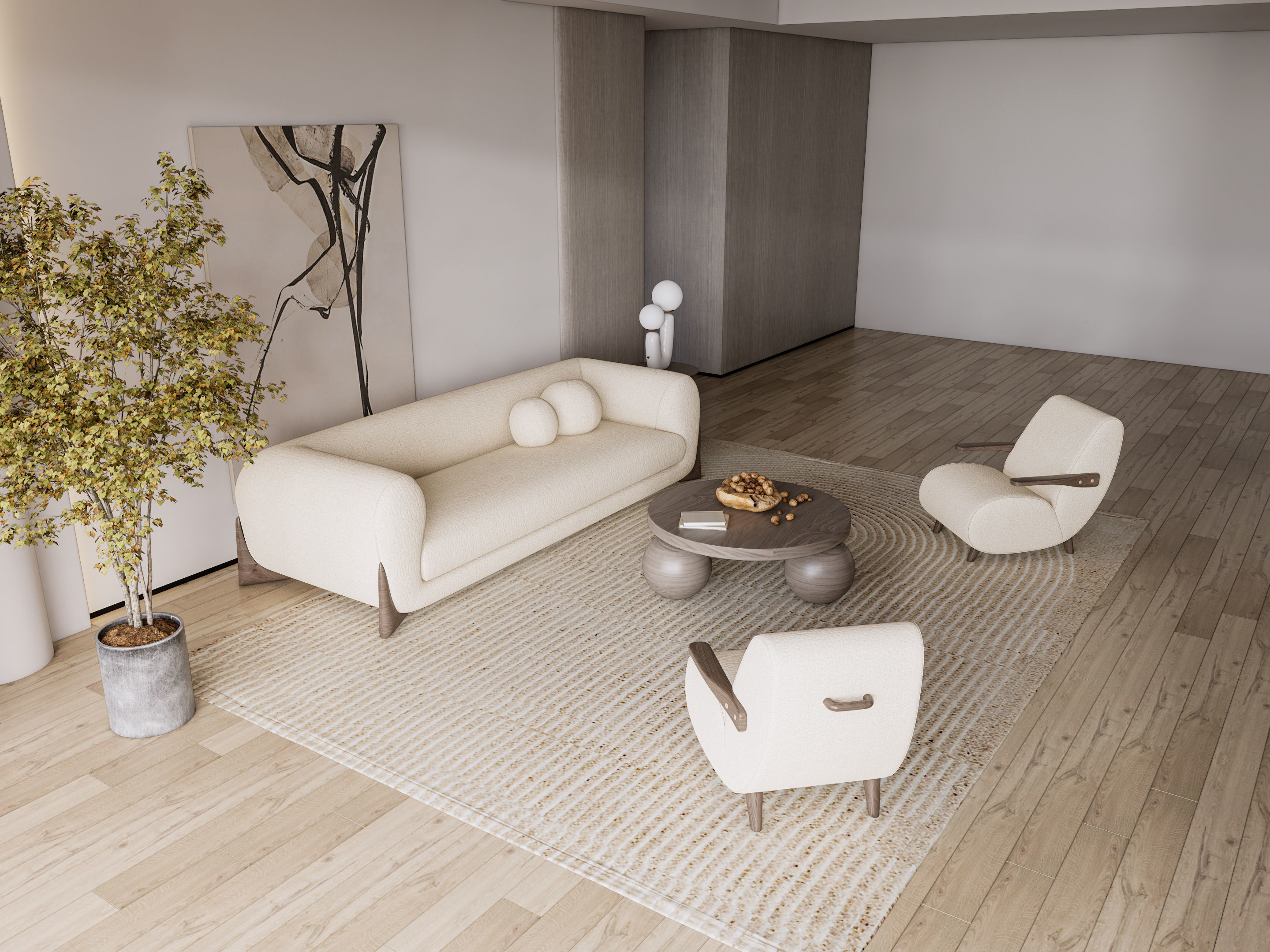 Living room 52 3D model_12