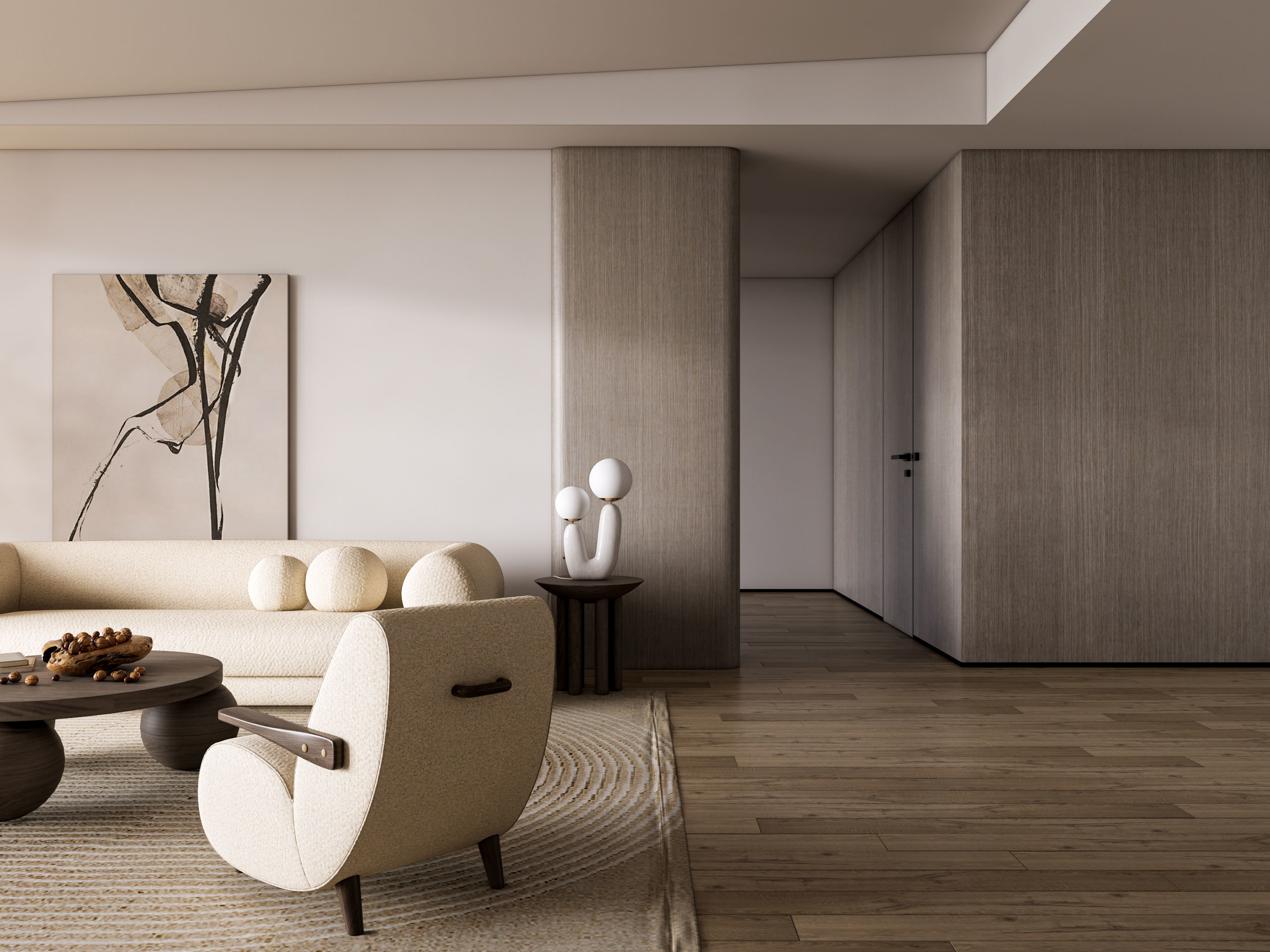 Living room 52 3D model_4