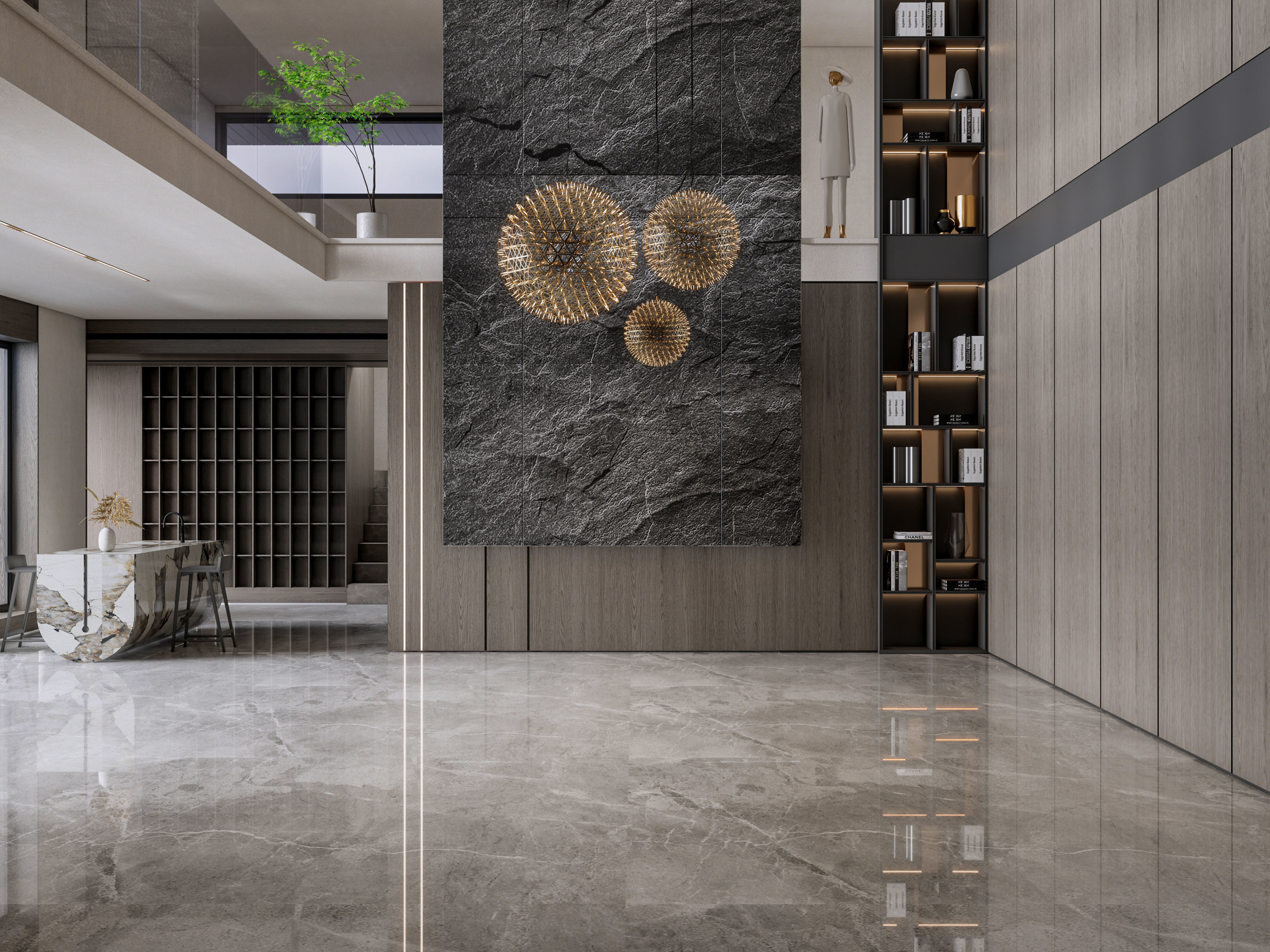 Living room 54 3D model_1