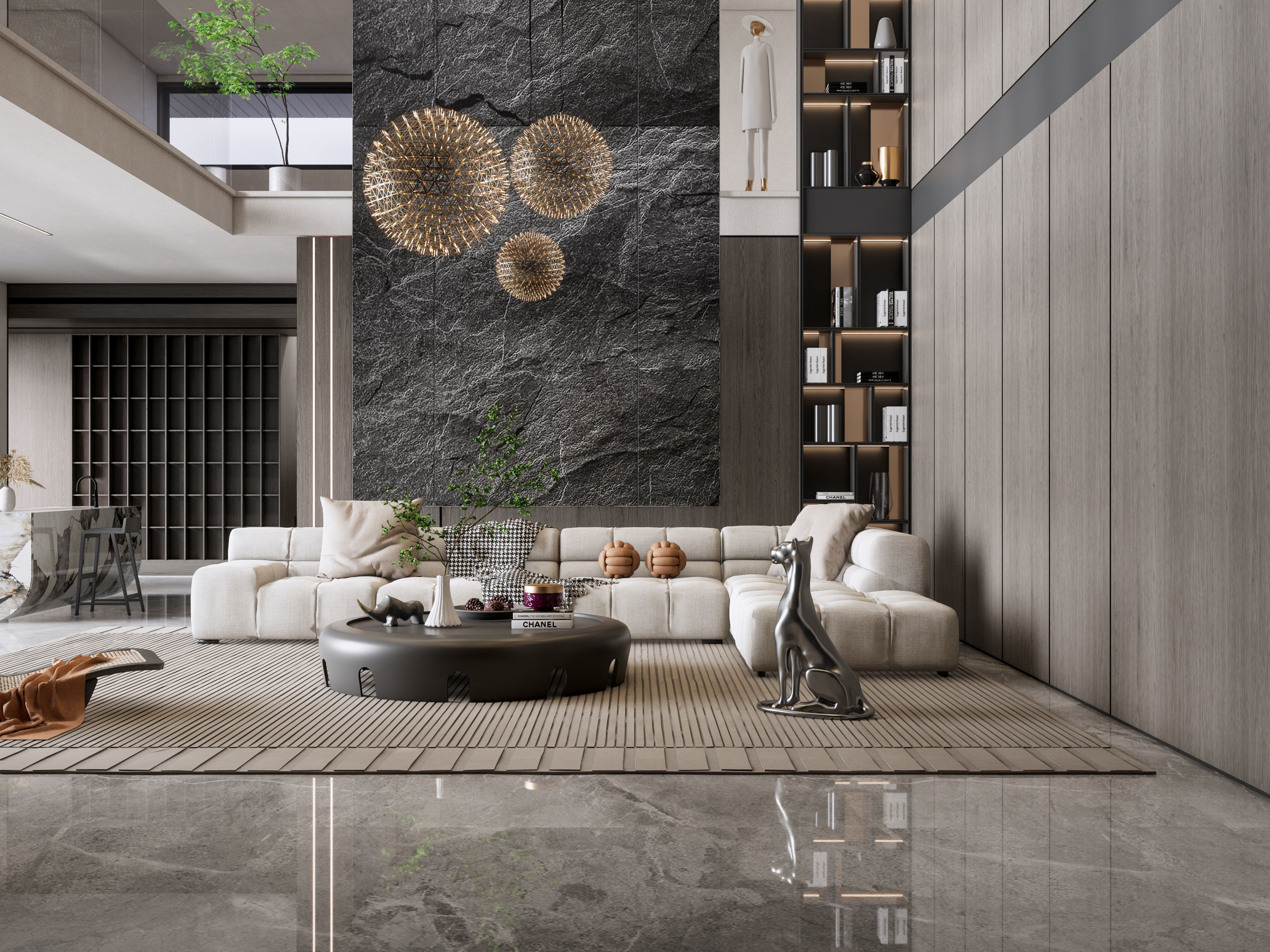 Living room 54 3D model_2