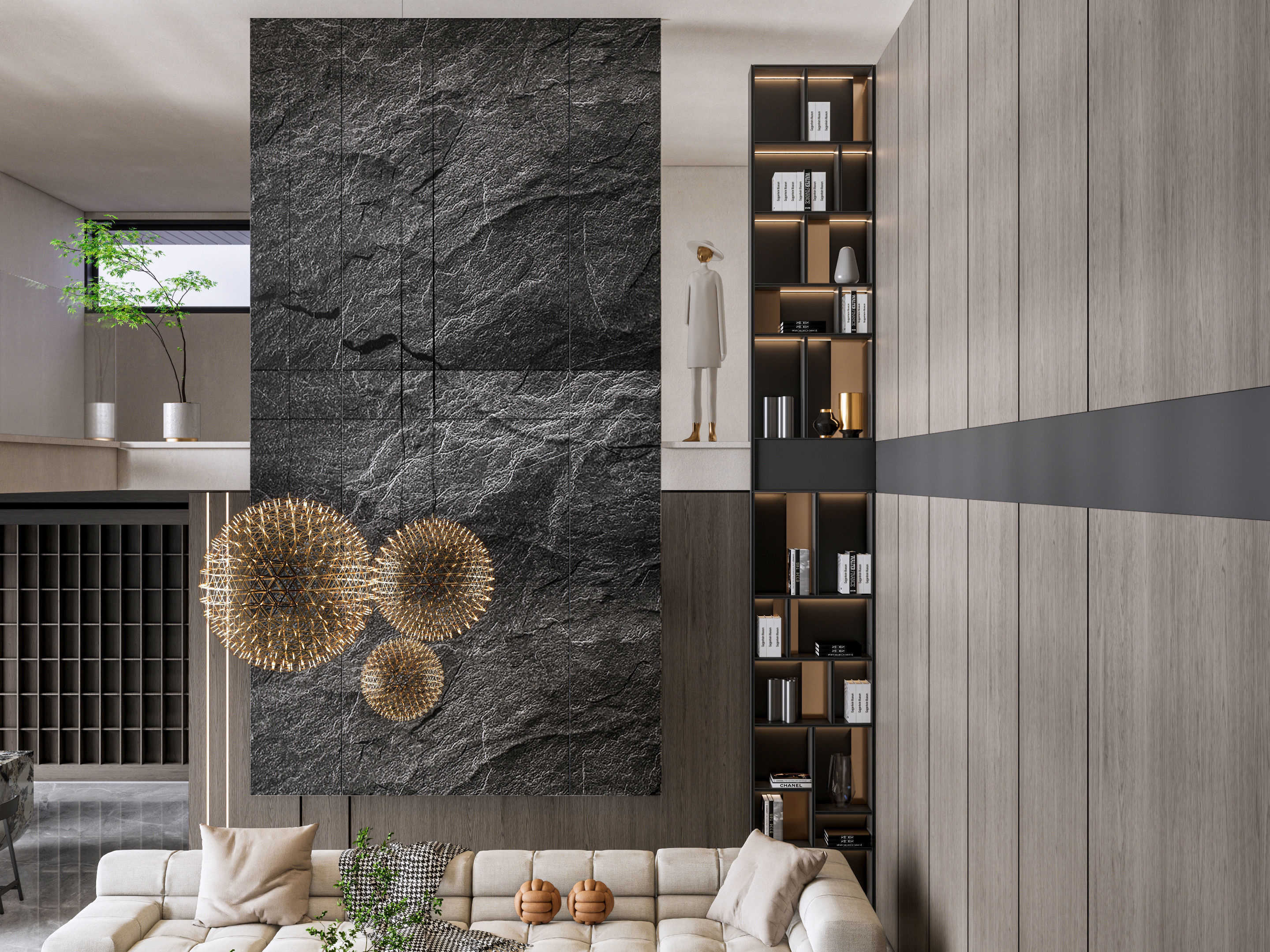 Living room 54 3D model_11