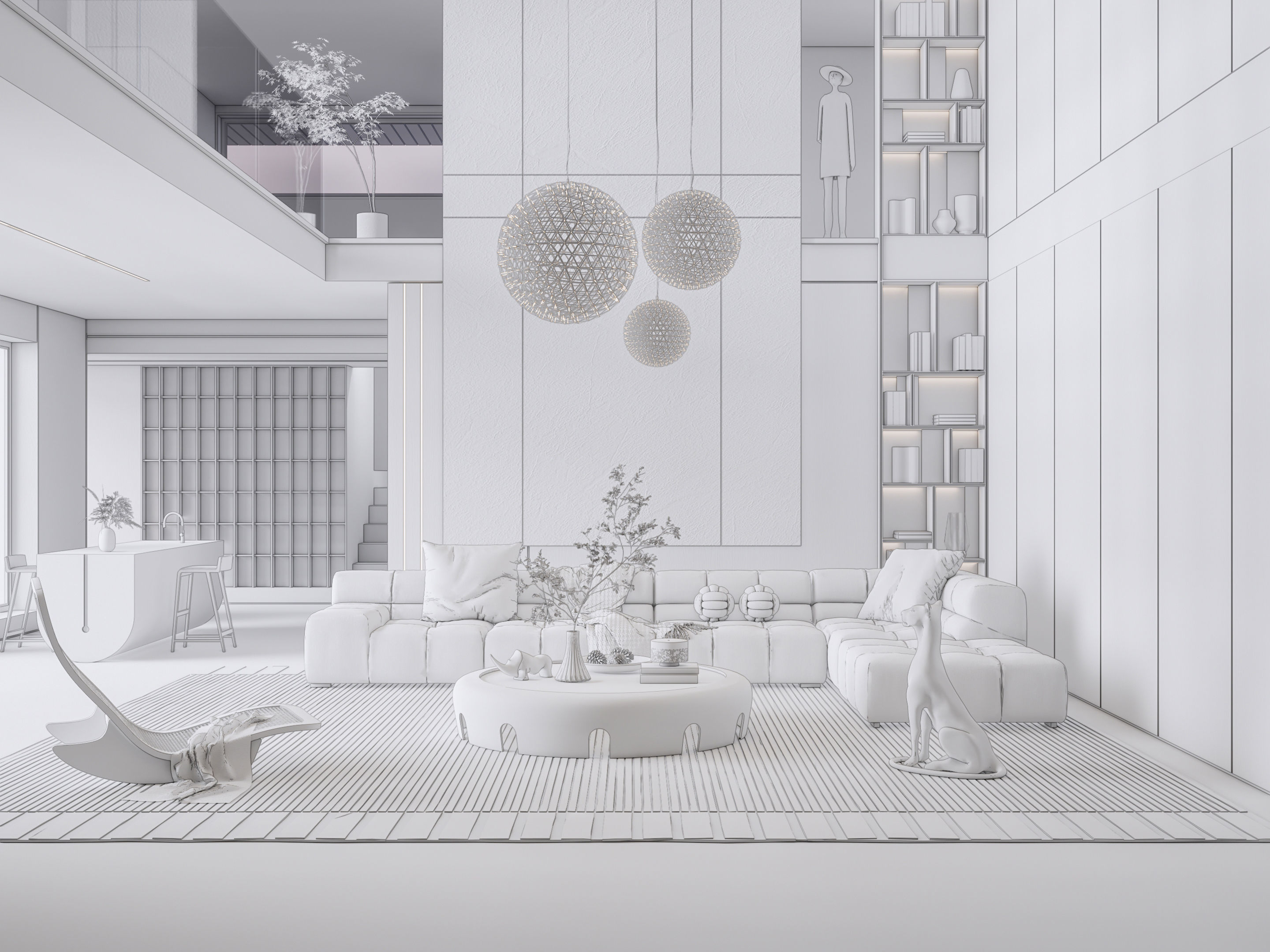 Living room 54 3D model_20