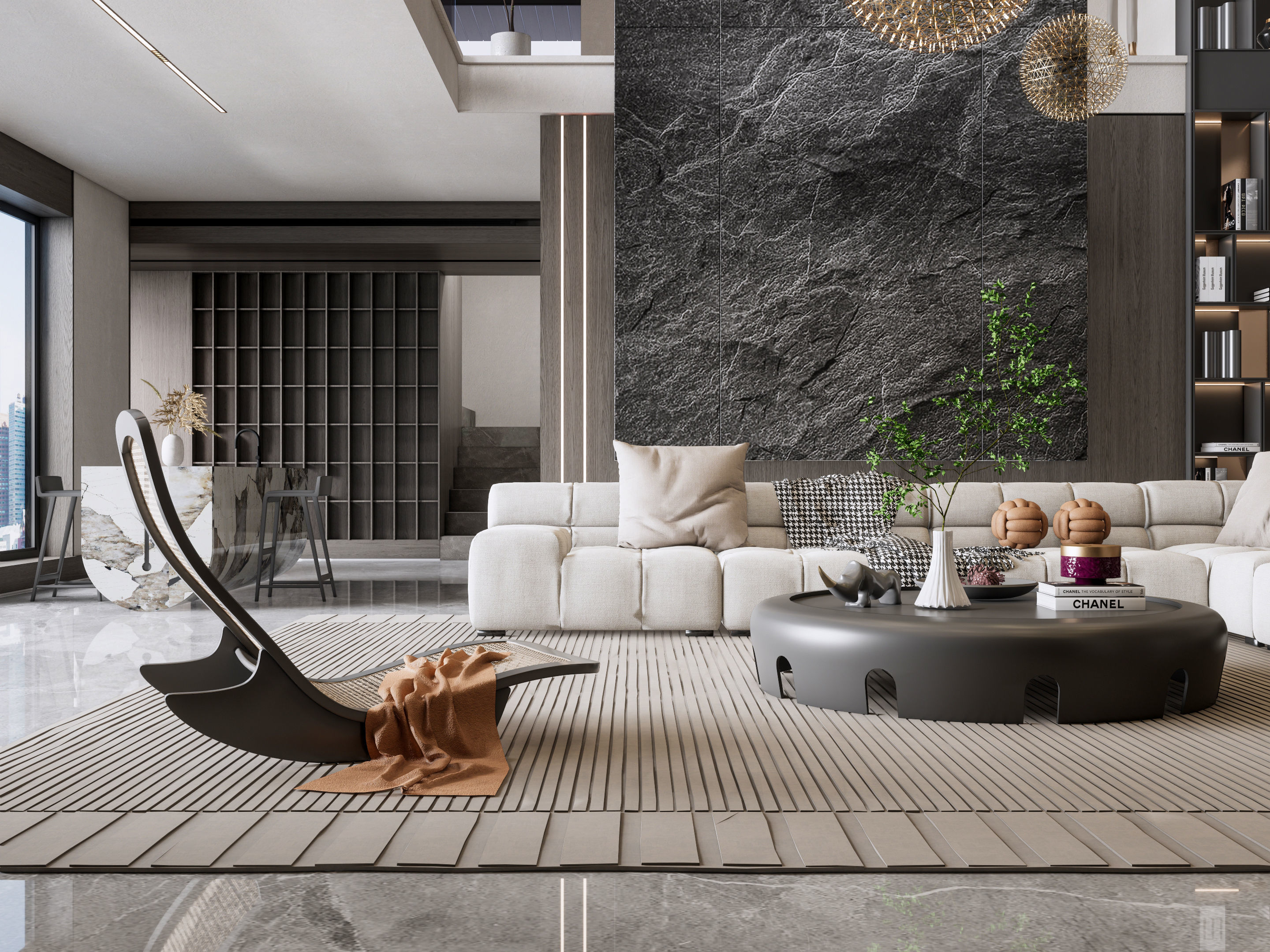 Living room 54 3D model_8