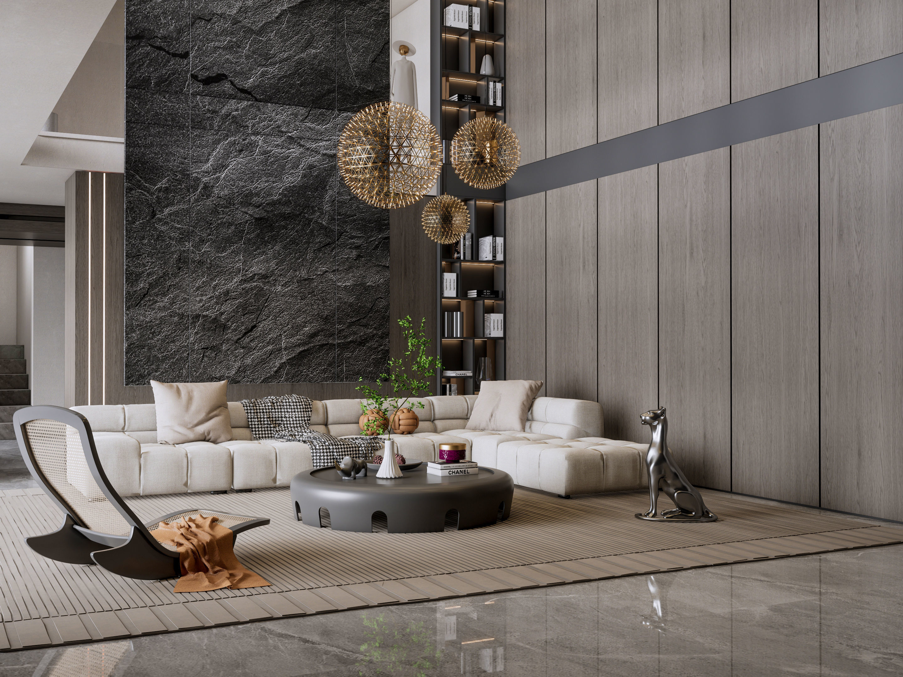 Living room 54 3D model_14