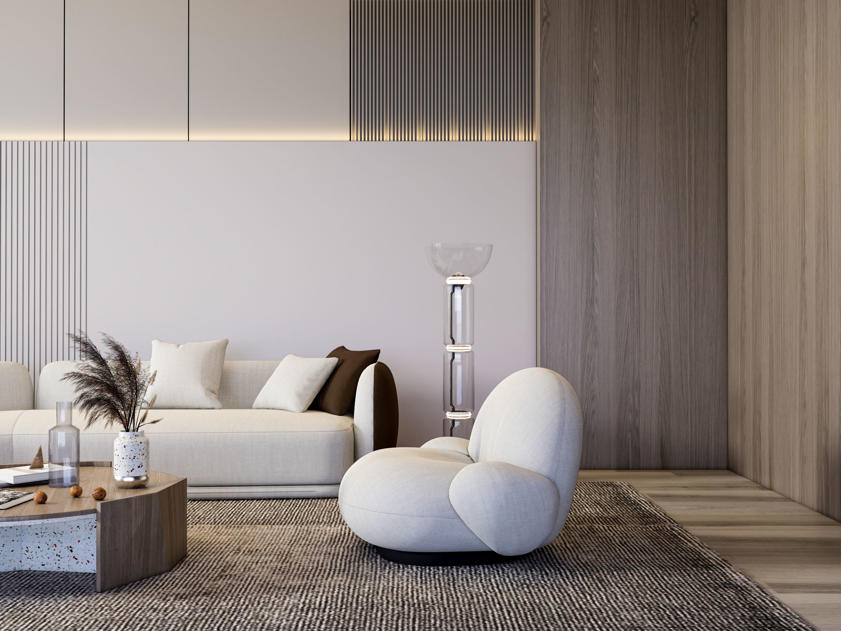 Living room 55 3D model_17
