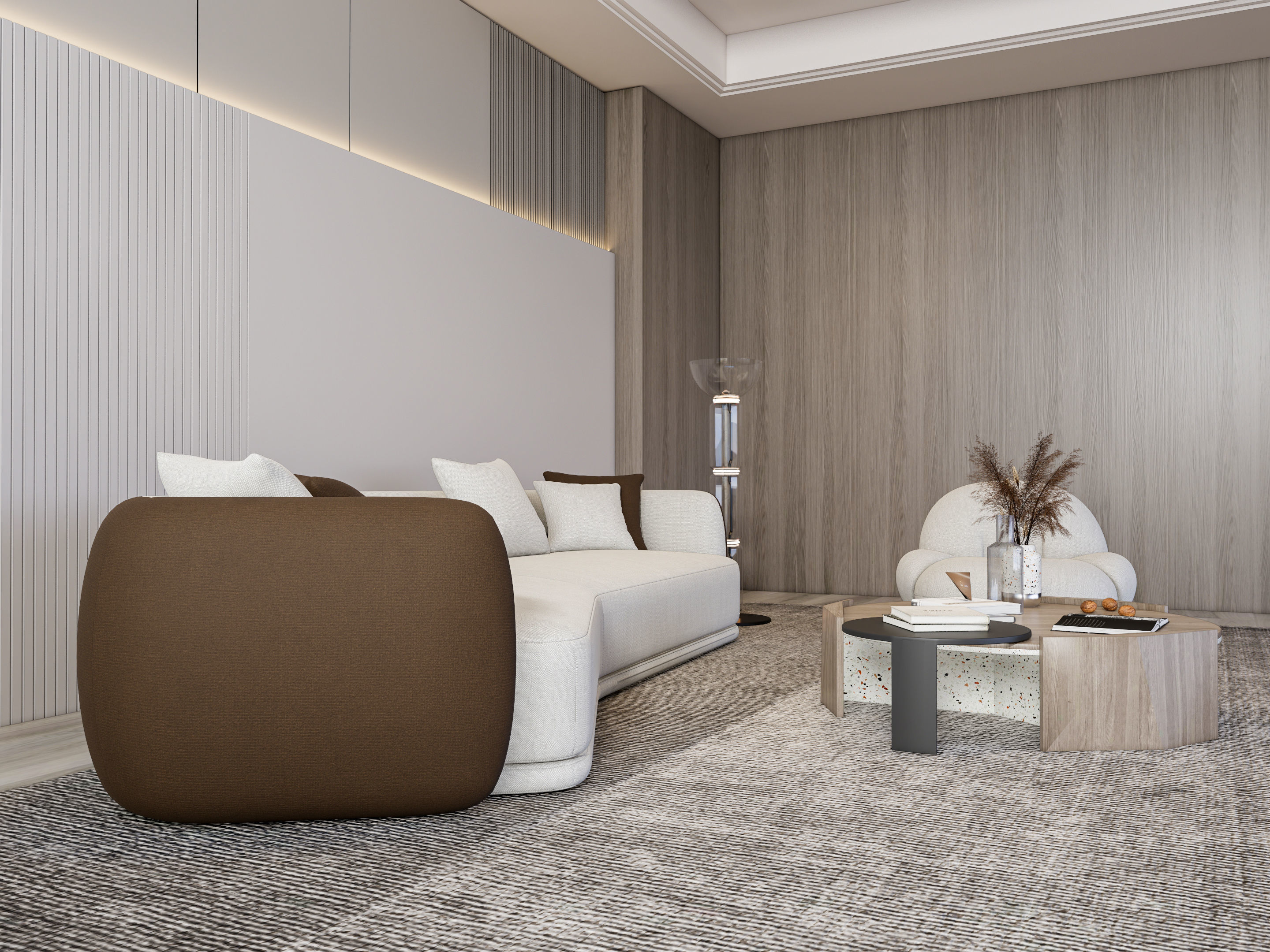 Living room 55 3D model_19