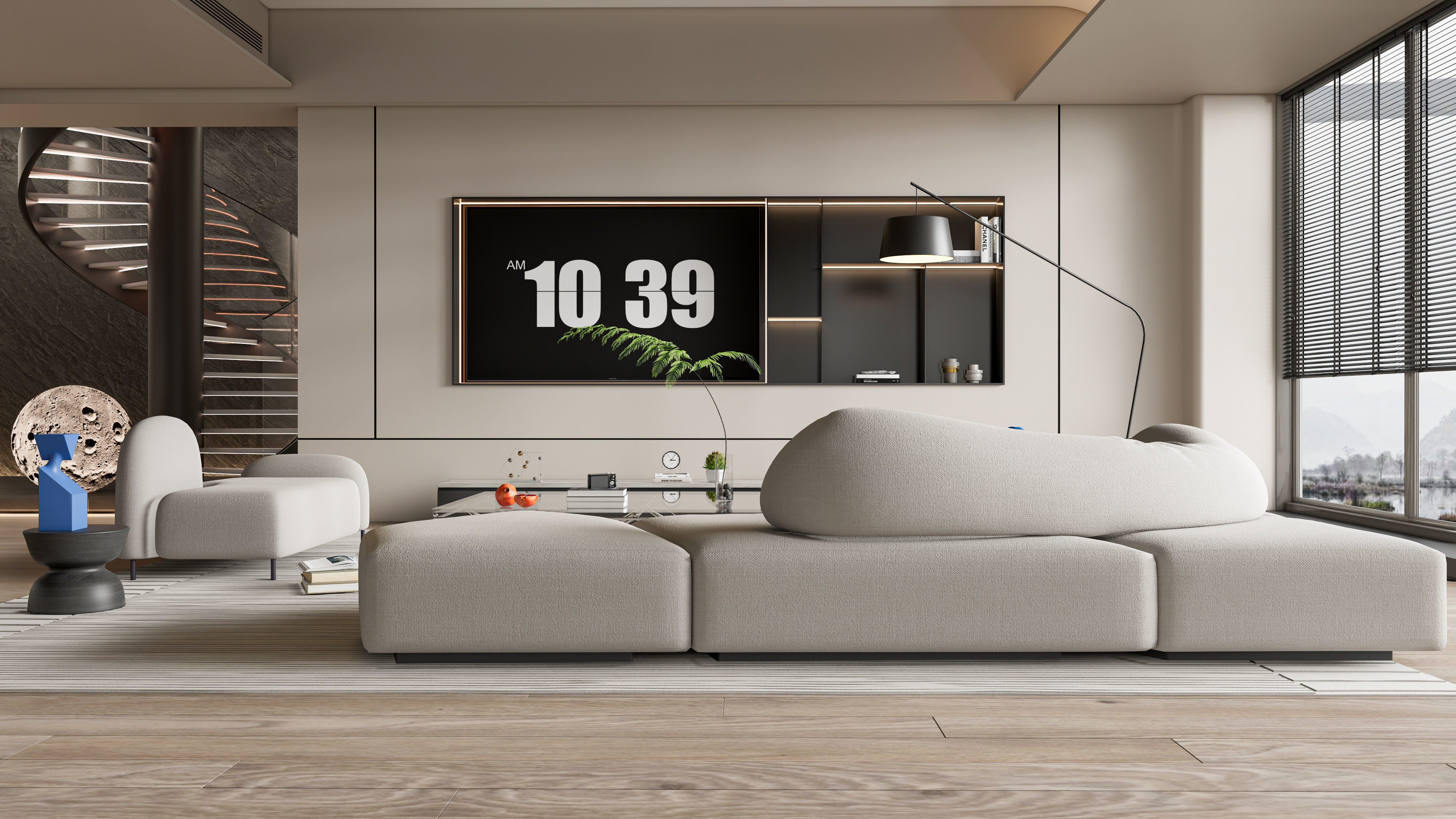 Living room 57 3D model_1