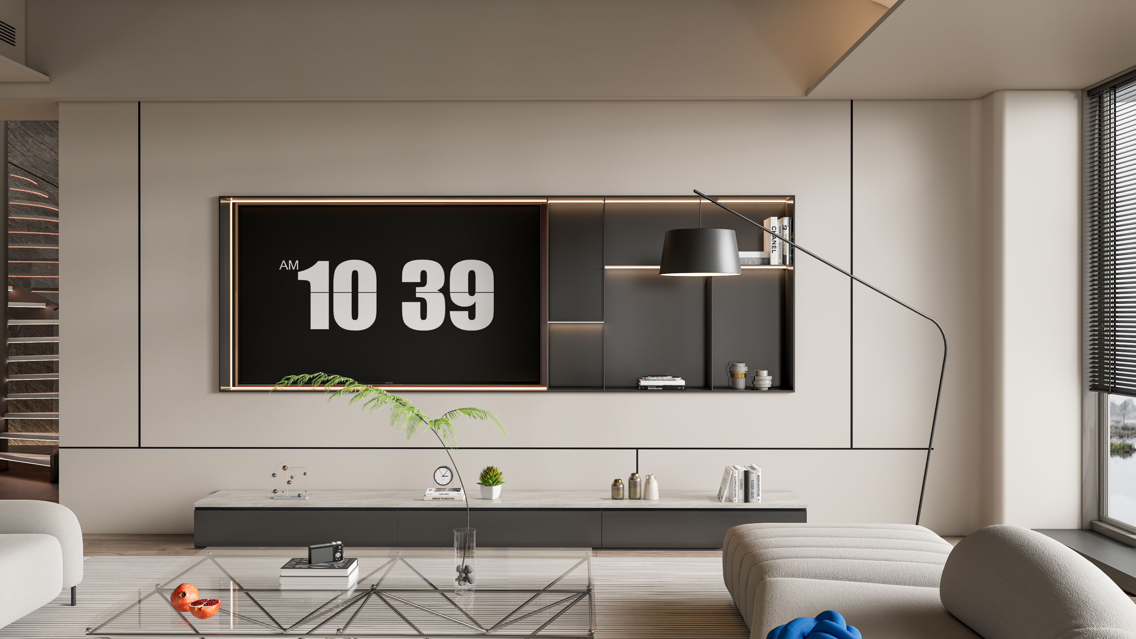 Living room 57 3D model_7