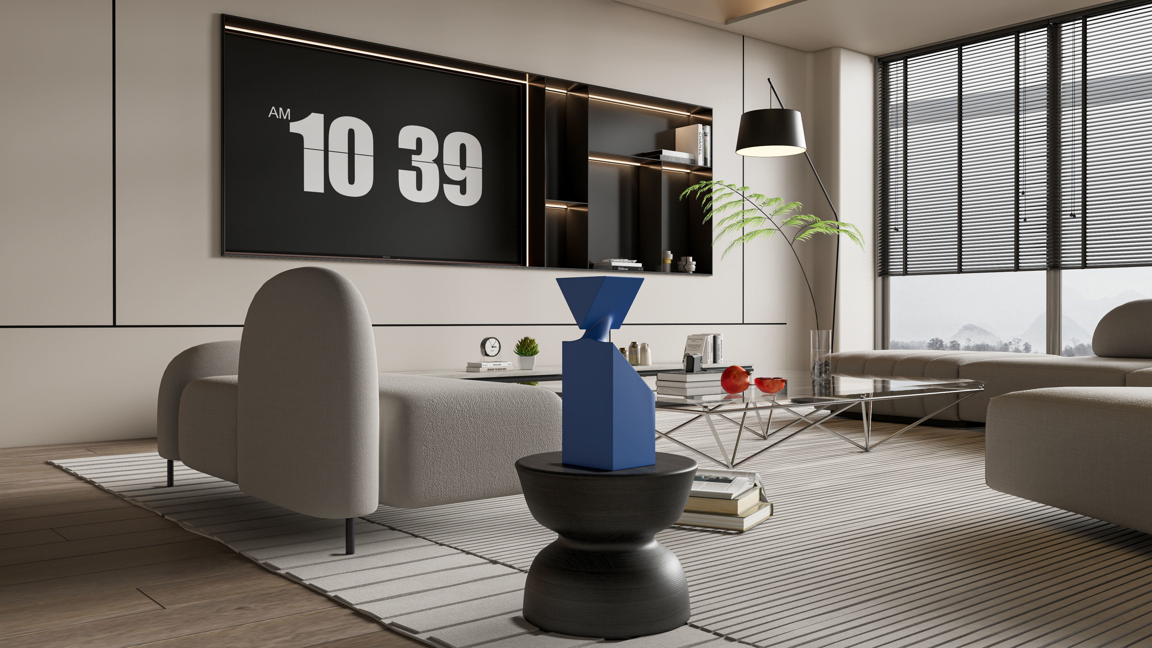 Living room 57 3D model_9