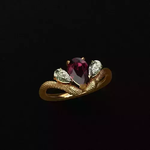 Rings 3D print model