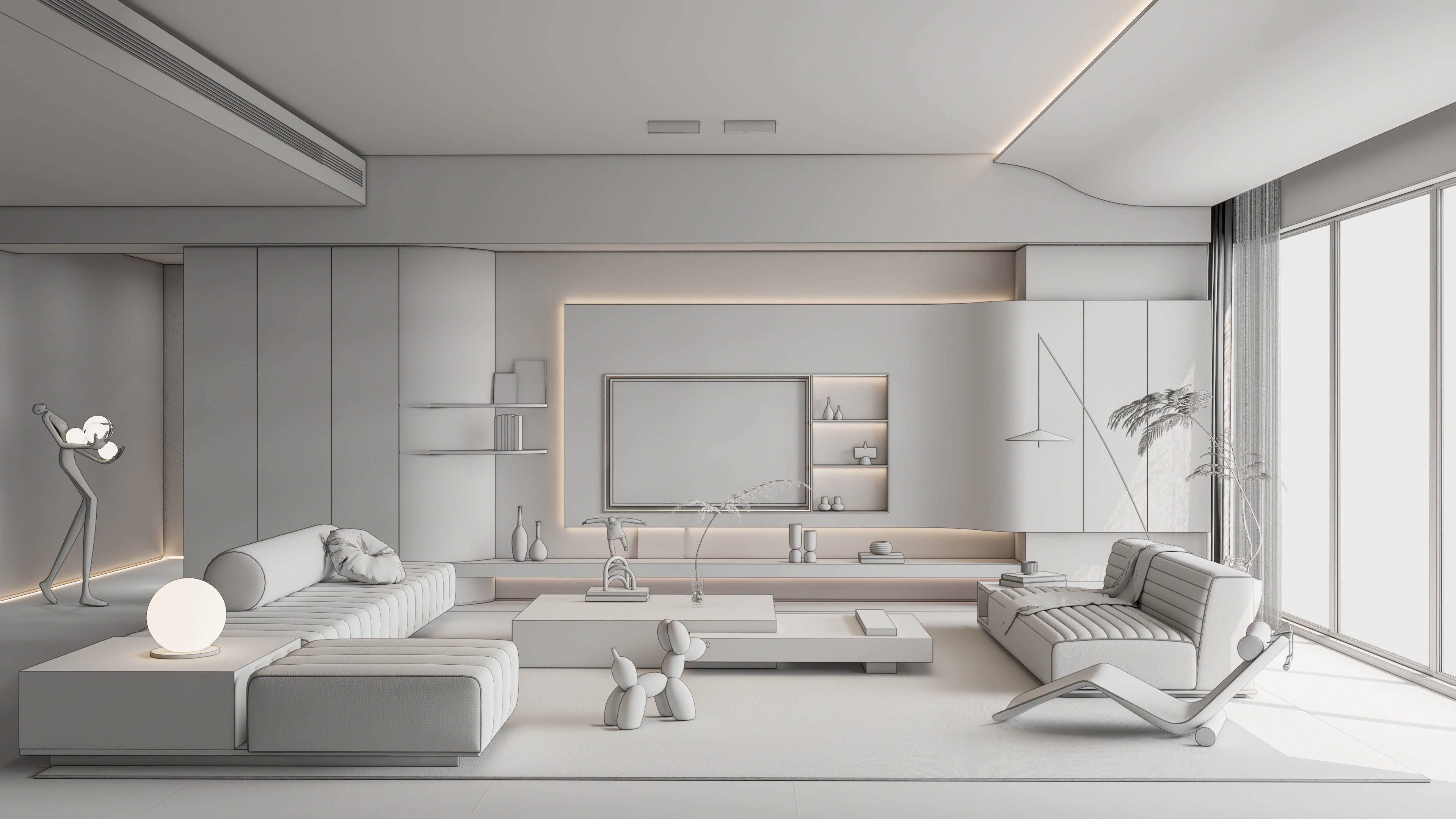 Living room 58 3D model_20