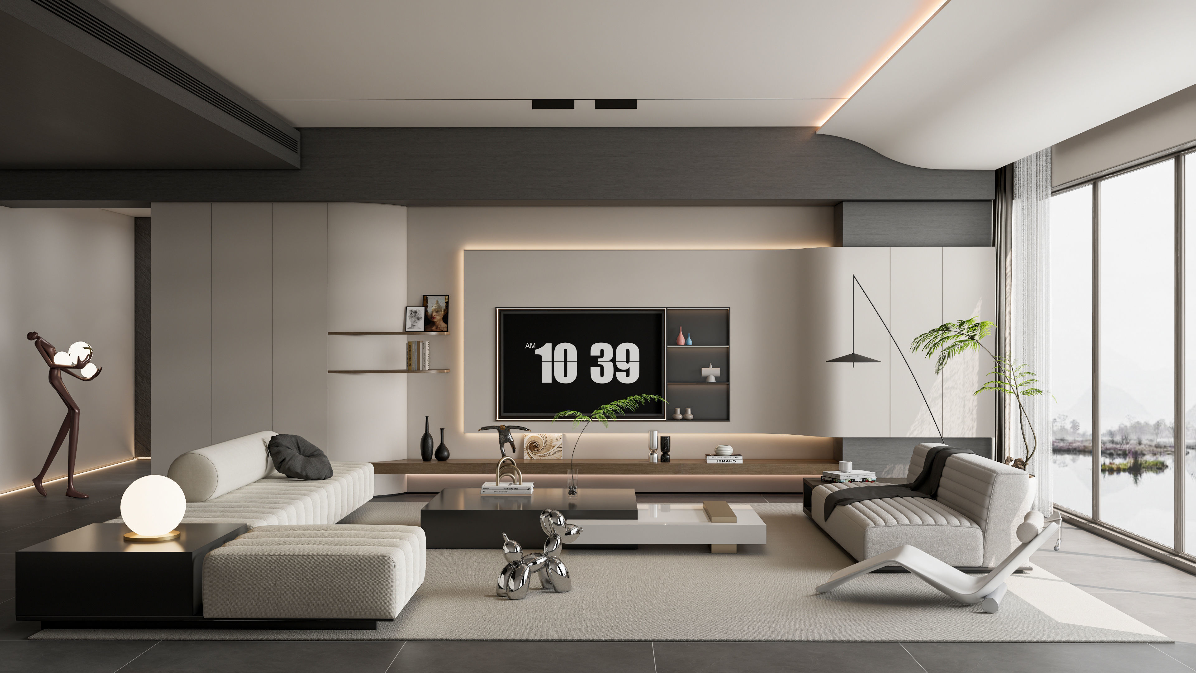 Living room 58 3D model_3