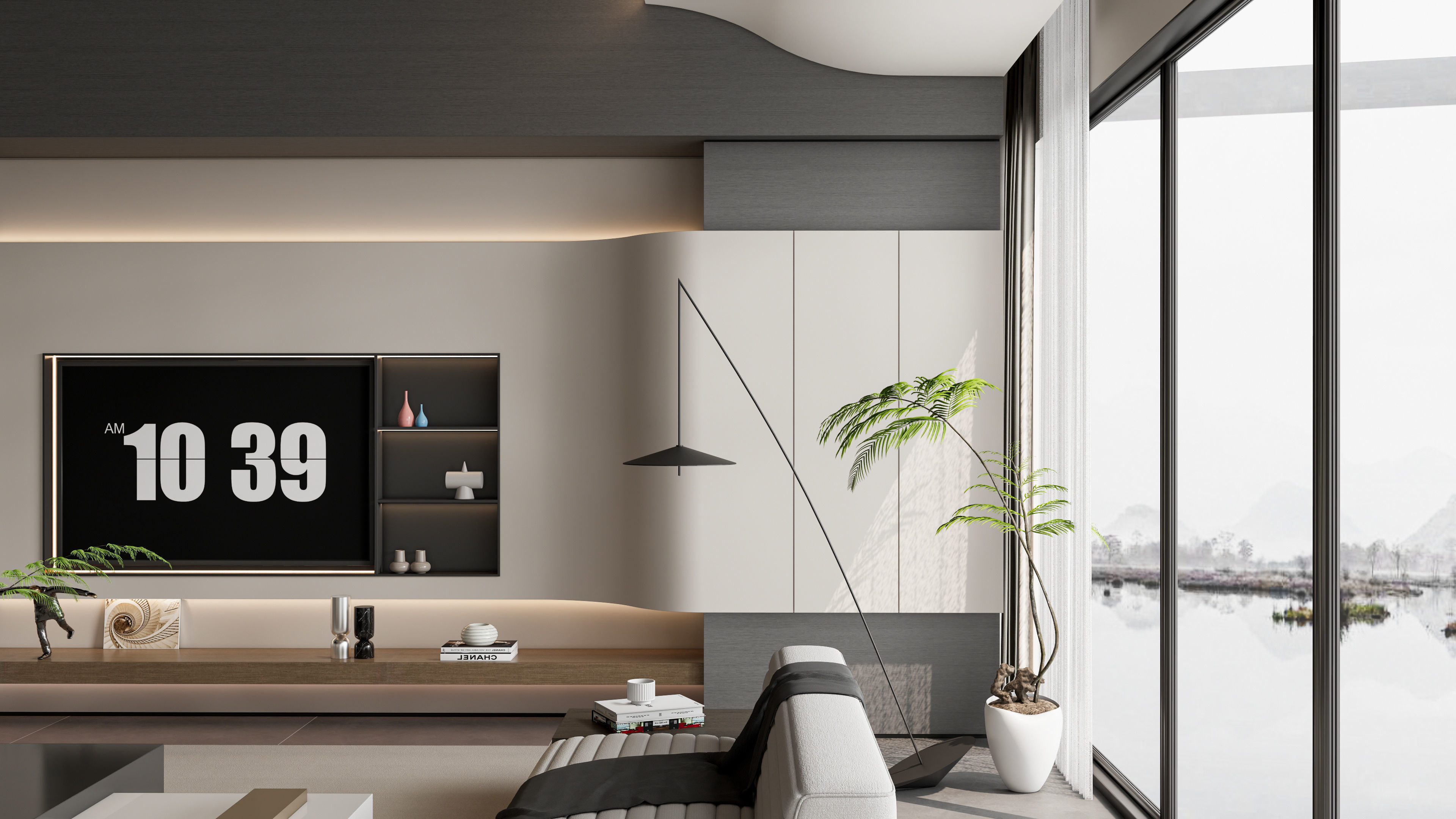 Living room 58 3D model_7