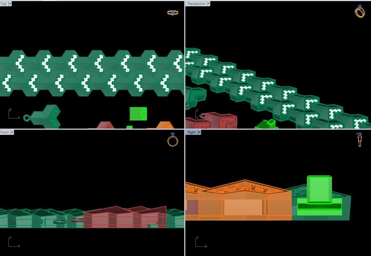 Bracelet 3D print model_1