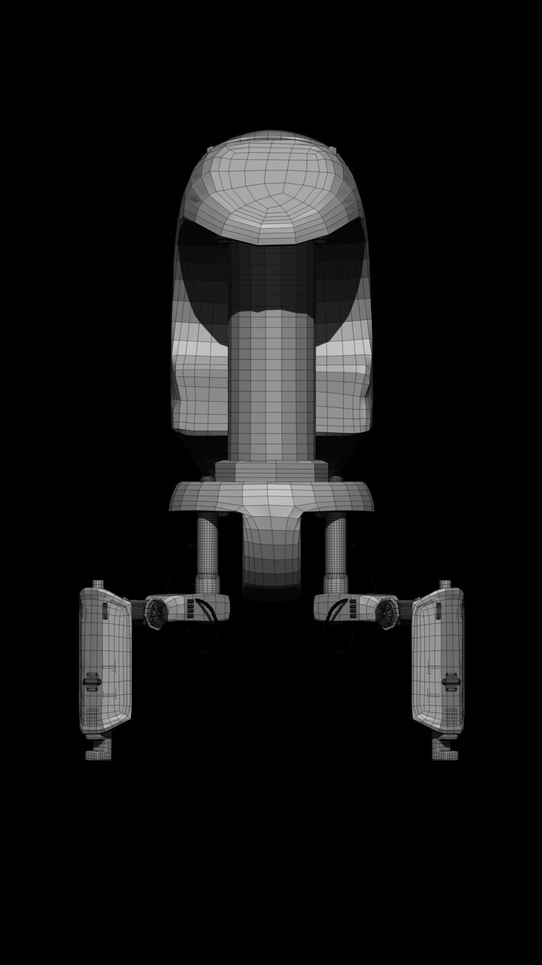 Crab Robot Concept PTM - Amir Rezaeyan 3D model_10