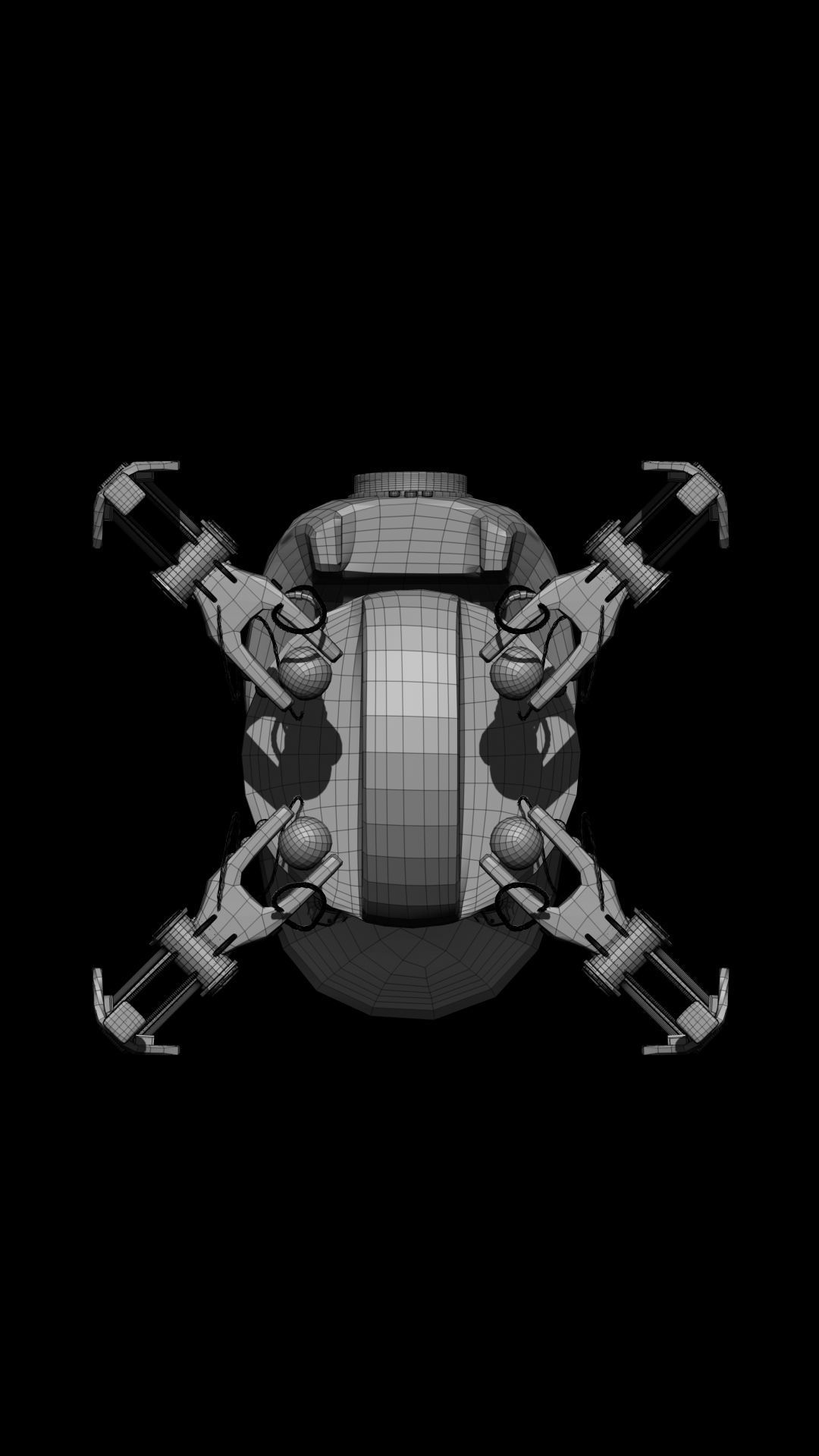 Crab Robot Concept PTM - Amir Rezaeyan 3D model_12
