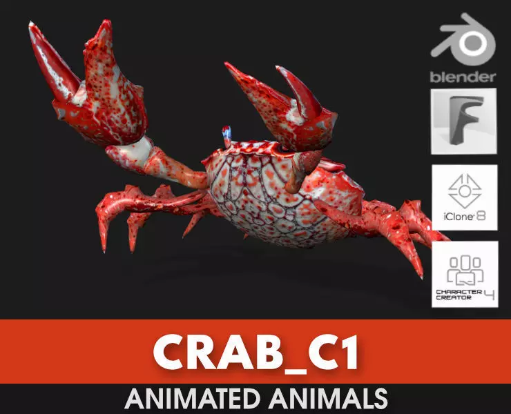 Crab-C1 3D model