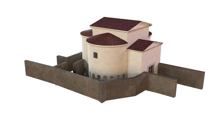 Auges Low-poly 3D model