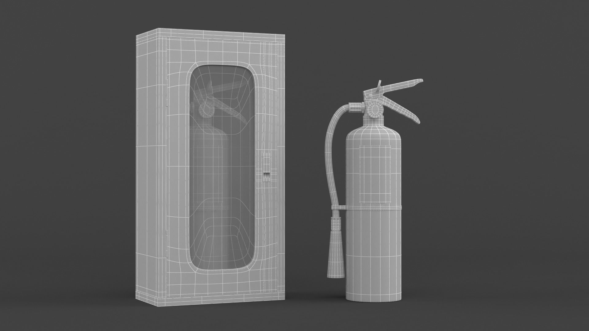 Fire Extinguisher 3D model_7