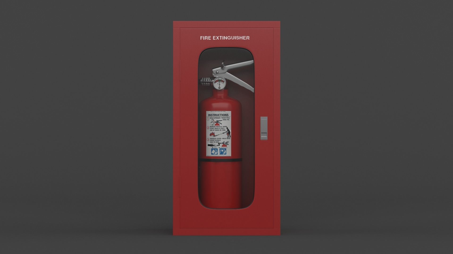 Fire Extinguisher 3D model_5