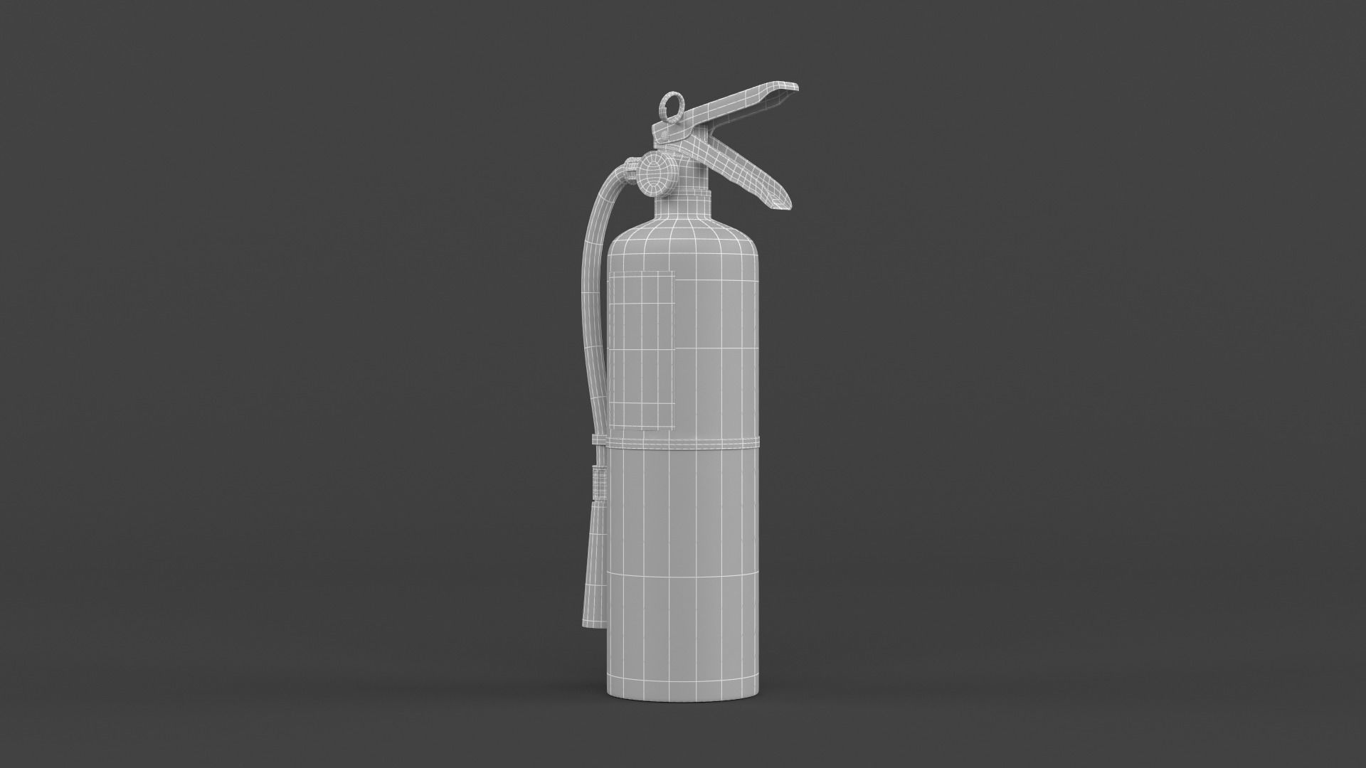 Fire Extinguisher 3D model_9