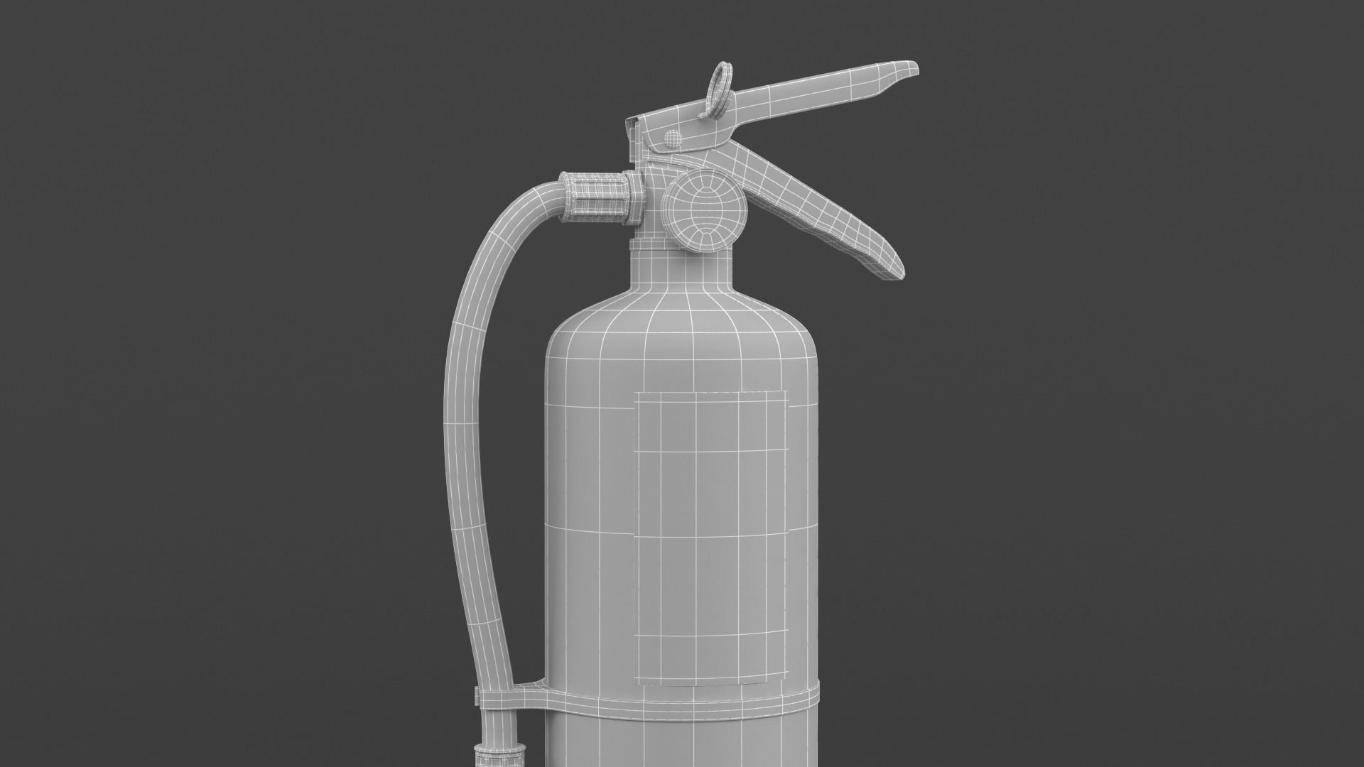 Fire Extinguisher 3D model_11