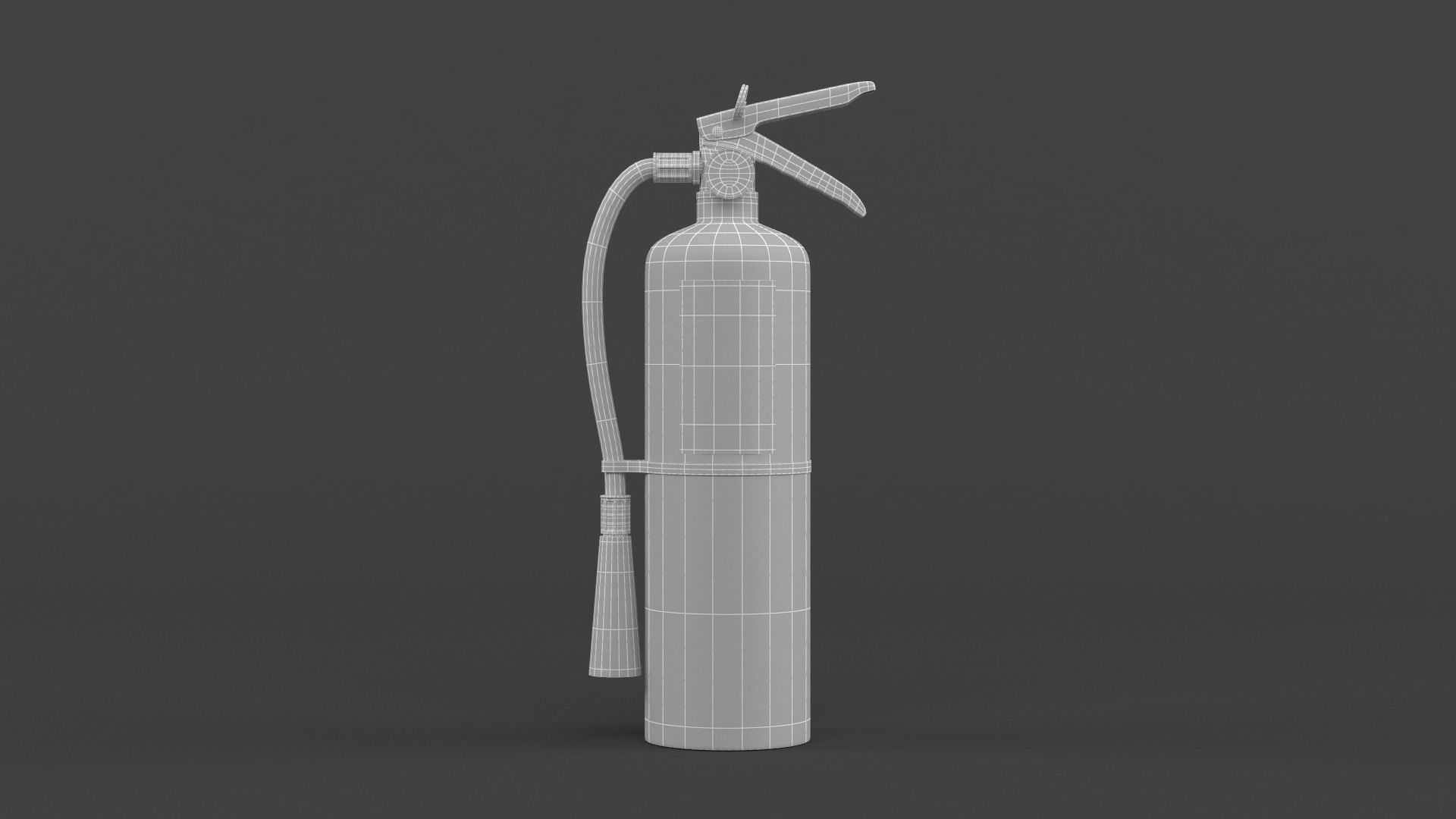 Fire Extinguisher 3D model_8