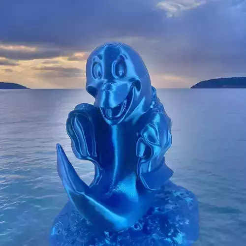 Dolphin Towel 3D print model