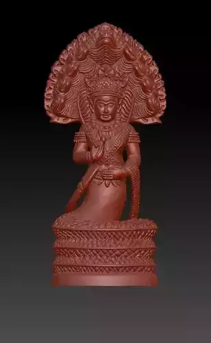 dragon woman or we called preah me neak  3D print model