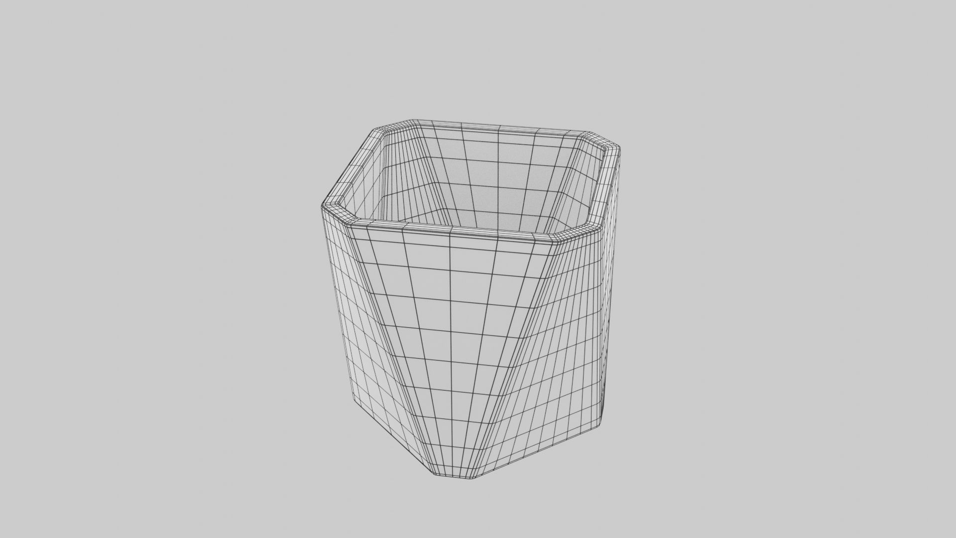 Pen Pencil Holder PPH01 3D print model_6
