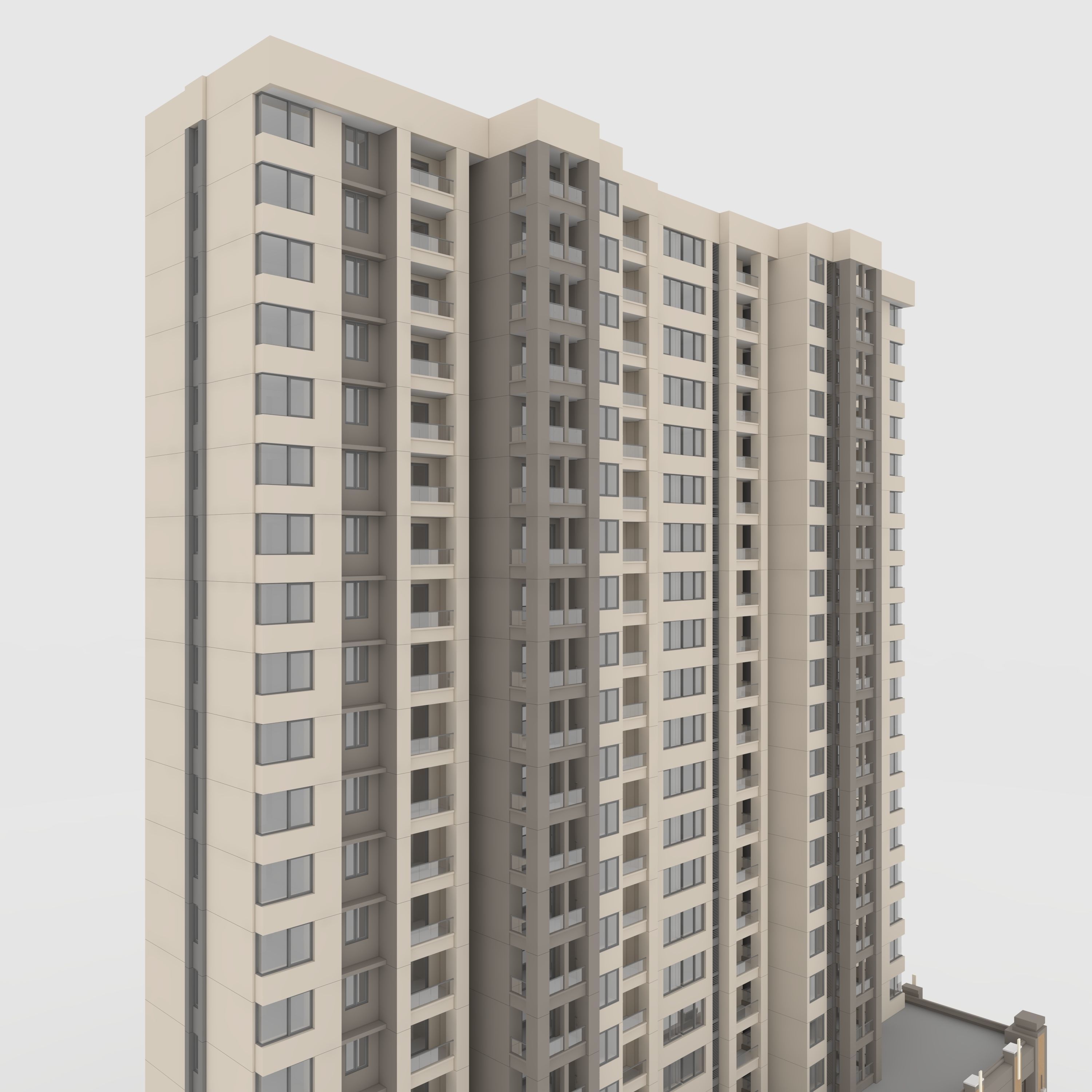 Tower Apartment 3 3D model_20