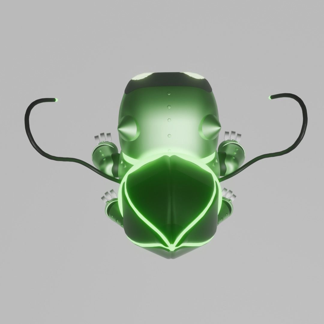 Iron Bulb - Robotic Future Paradox Bulbasaur 3D model_10