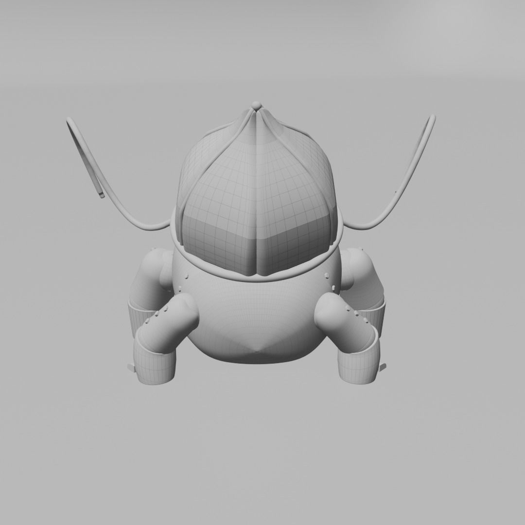 Iron Bulb - Robotic Future Paradox Bulbasaur 3D model_9