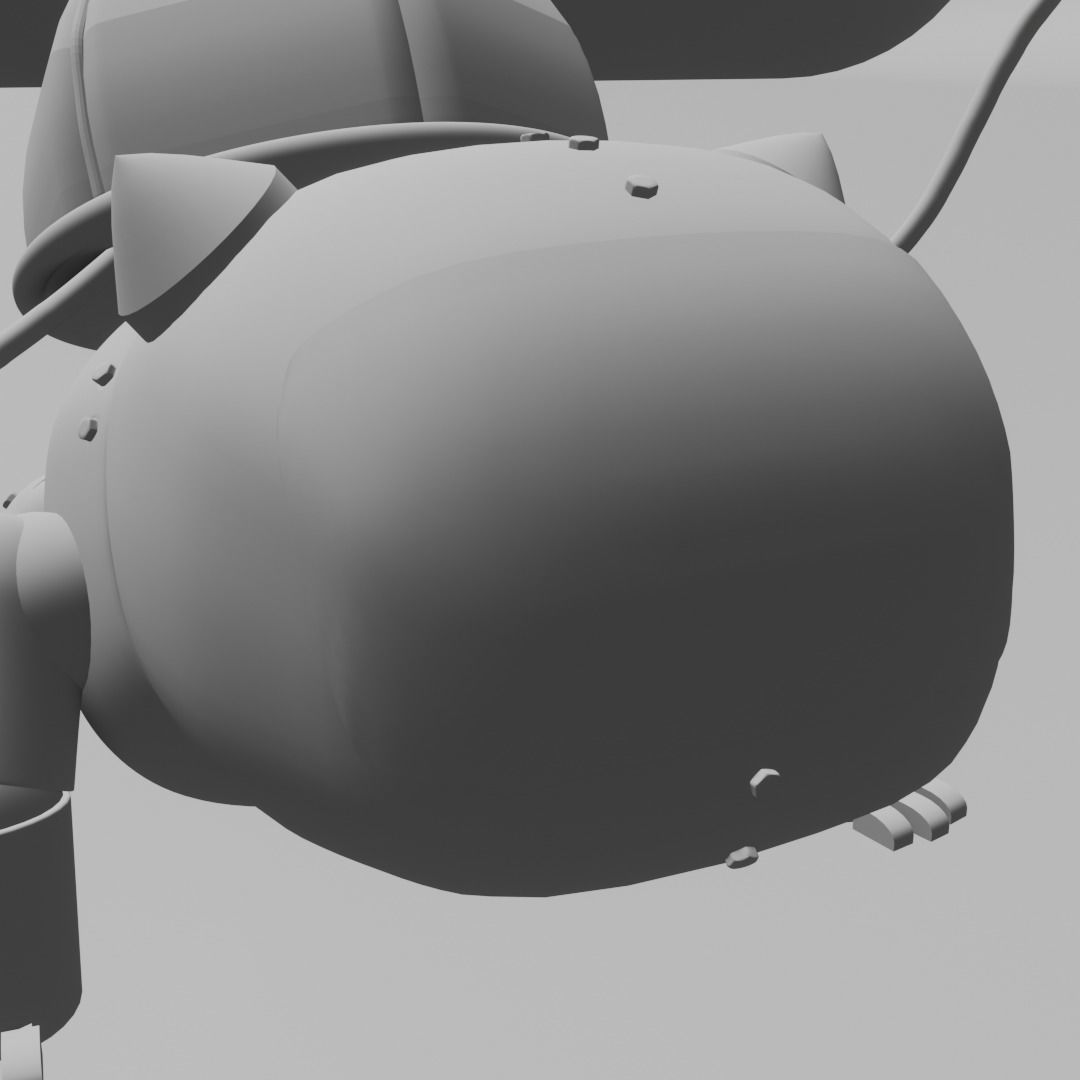 Iron Bulb - Robotic Future Paradox Bulbasaur 3D model_17