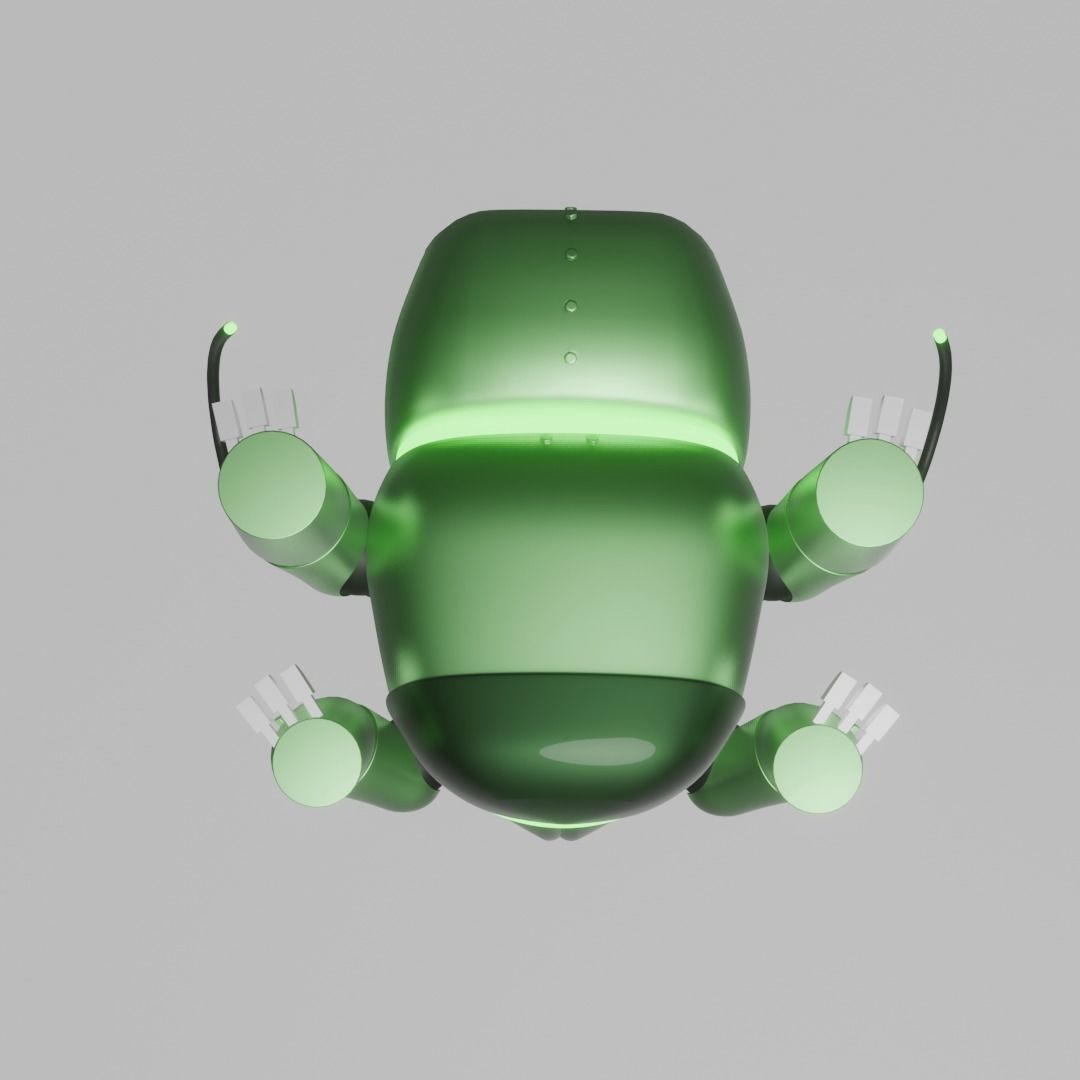 Iron Bulb - Robotic Future Paradox Bulbasaur 3D model_13