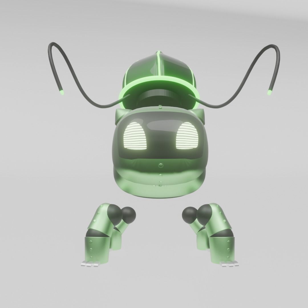 Iron Bulb - Robotic Future Paradox Bulbasaur 3D model_24