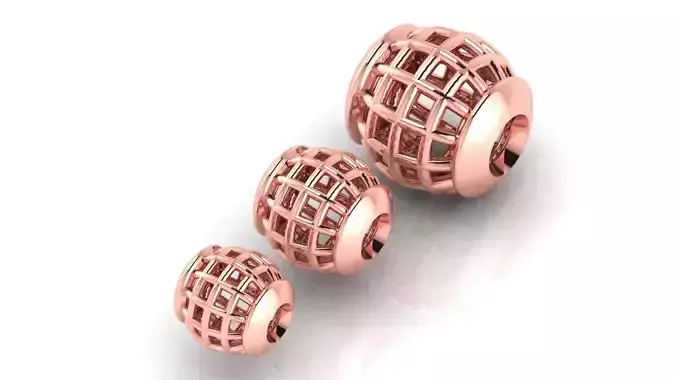 3 size Spherical beads