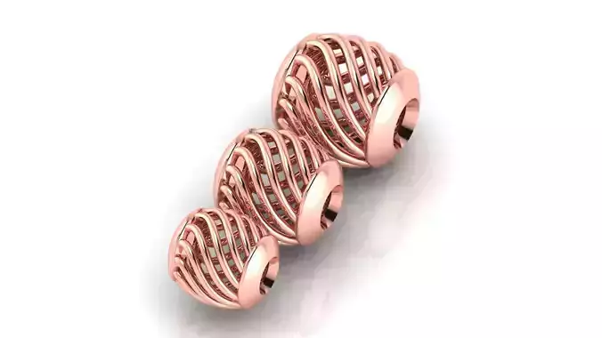 3 size Spherical beads