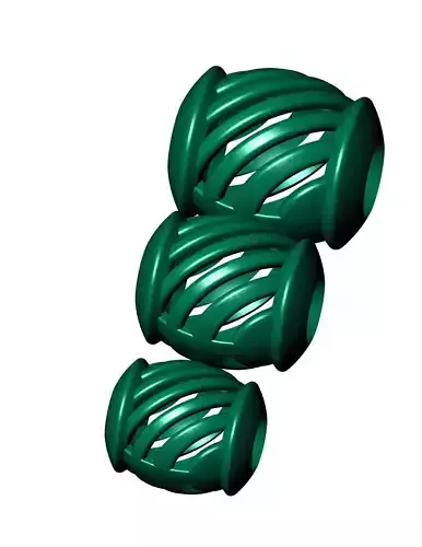 3 size Spherical beads