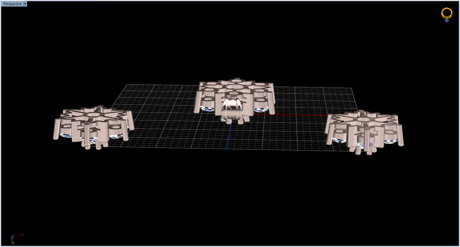 Snowflake Pendant and Earings 3D print model_70