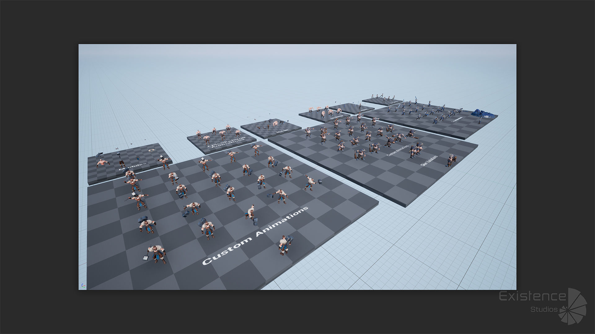 Stylized Warrior Pack 1 - Hero Fantasy Characters Medieval - 46 Low-poly 3D model_25