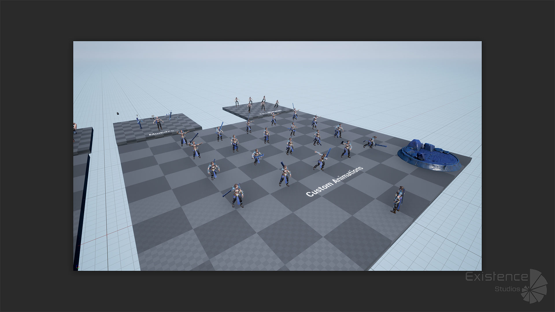 Stylized Warrior Pack 1 - Hero Fantasy Characters Medieval - 46 Low-poly 3D model_22