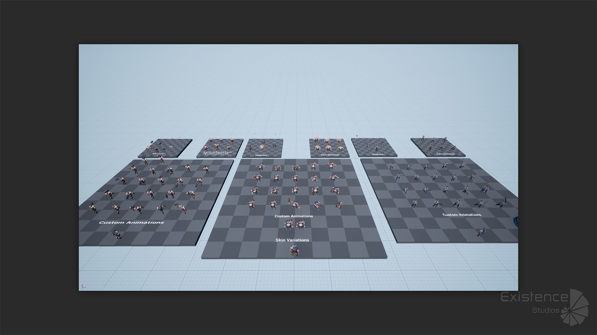 Stylized Warrior Pack 1 - Hero Fantasy Characters Medieval - 46 Low-poly 3D model_24