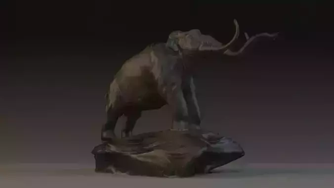 mammoth elephant sculpture animal extinct art sculptures north